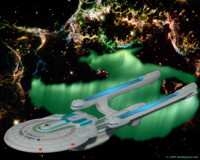 Enterprise B encounters the Nexus. 
   Click to Enlarge.
